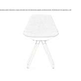 Fabric trestle reception chair Veinge