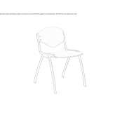 Stackable chair Forette
