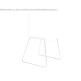Technopolymer chair with sled base Suisun