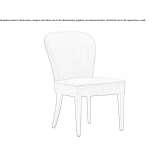 Fabric chair Buxted