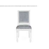 Fabric chair Dudar