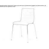 Chair upholstered in fabric or leather Okulovka