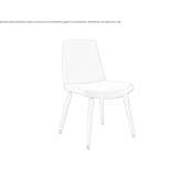Upholstered chair Felitto
