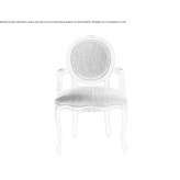 Medallion beech chair with armrests Melbourn