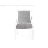 Chair upholstered with fabric Curtea