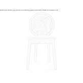 Chair upholstered with Harald cotton and teak wood Sellye