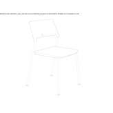 Plastic chair Bennwihr