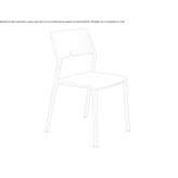 Plastic chair Bennwihr