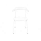 Stackable beech chair Linthal