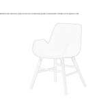 Chair with armrests Osesti