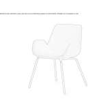 Chair with armrests Osesti