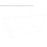 Melamine reception desk Barna