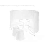 Acoustic office booth with built-in lighting Aachen