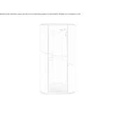 Acoustic telephone booth with built-in lighting Laissac