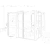 Acoustic conference module with built-in lighting Lubyany