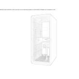 Acoustic telephone booth Arica