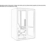 Acoustic telephone booth Rieti