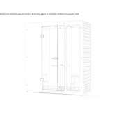 Two-seat conference pod Velemin