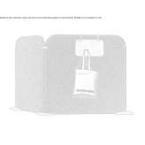 Fabric room divider/office screen Herzhorn