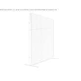 Freestanding laminated office screen Banzkow