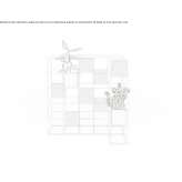 Aluminum sectional shelf Peguera