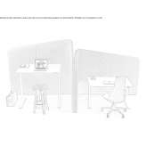 Freestanding office screen Szatymaz