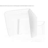 Sound-absorbing felt partition for the desktop Maubeuge