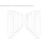 Sound-absorbing, free-standing fabric office screen Pupiales
