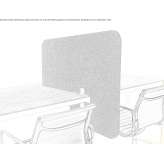Sound-absorbing mobile partition wall made of recycled PET Crowland