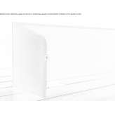 Freestanding desk partition Pinch