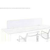 Sound-absorbing mobile partition wall made of recycled PET Crowland