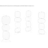 Sound-absorbing, free-standing, fire-resistant Trevira® CS office screen Pomichna