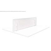 Desk partition made of sound-absorbing fabric Pupiales