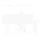 Acoustic panel for a desk Arino