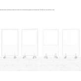 Modular magnetic office board Bojaca