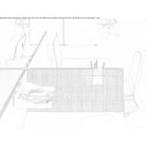 Sound-absorbing partition for the desktop Llodio