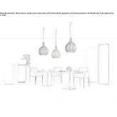 Free-standing sound-absorbing totem Asientos