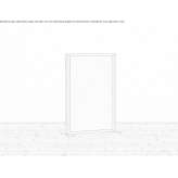 Sound-absorbing, free-standing office screen Dombas