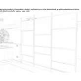 Modular aluminum office screen Marinici