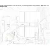 Desktop divider made of polyester fiber Foehren