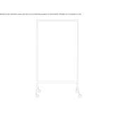Aluminum office screen/office board Derrybeg
