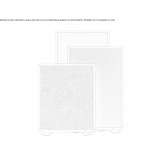 Sound-absorbing free-standing aluminum office screen Bobures