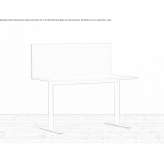 Sound-absorbing partition for the desktop Bojaca