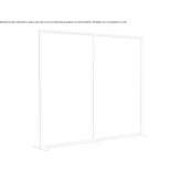 Freestanding office screen Marinici