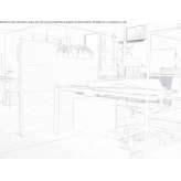 Fabric room divider Marinici