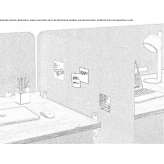 Desktop divider made of recycled PET Schillig