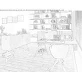 Sound-absorbing partition wall made of recycled PET Schillig