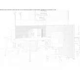 Sound-absorbing partition wall made of recycled material Roncone