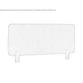 Sound-absorbing PET partition wall Siebnen