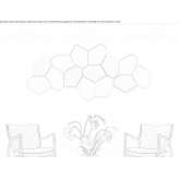 Acoustic wall panel made of recycled plastic Plunge
